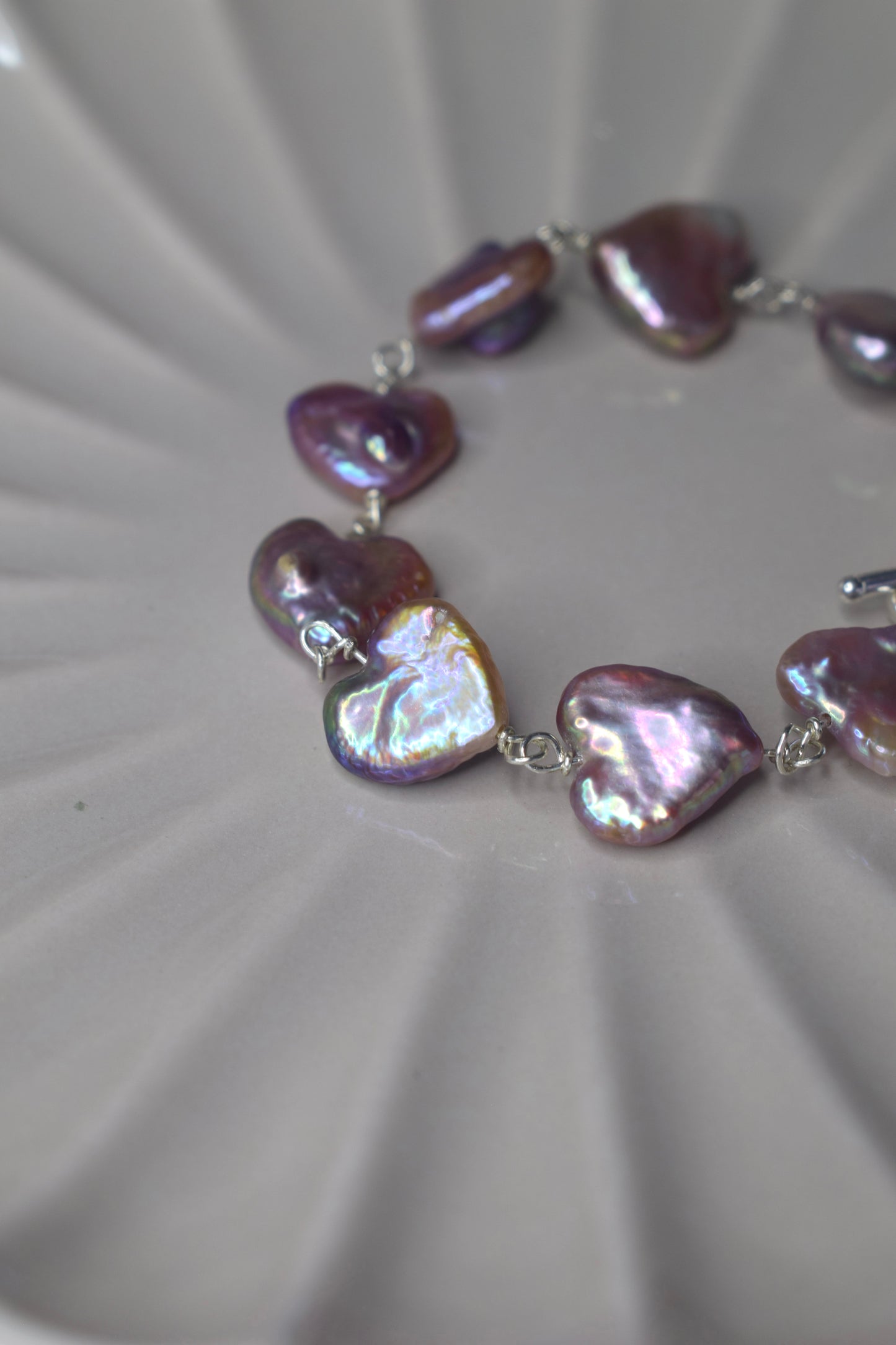 Heart Throb Pearl Bracelet
