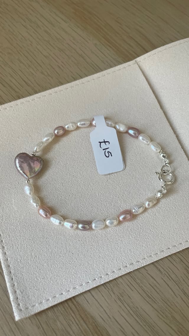 Love Struck Pearl Bracelet