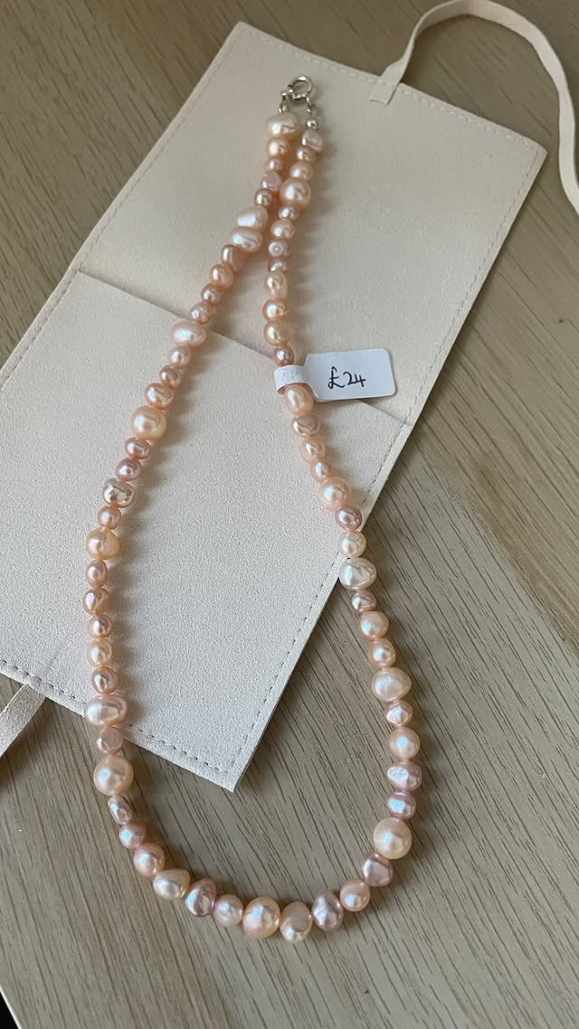 Pink Mix Necklace
