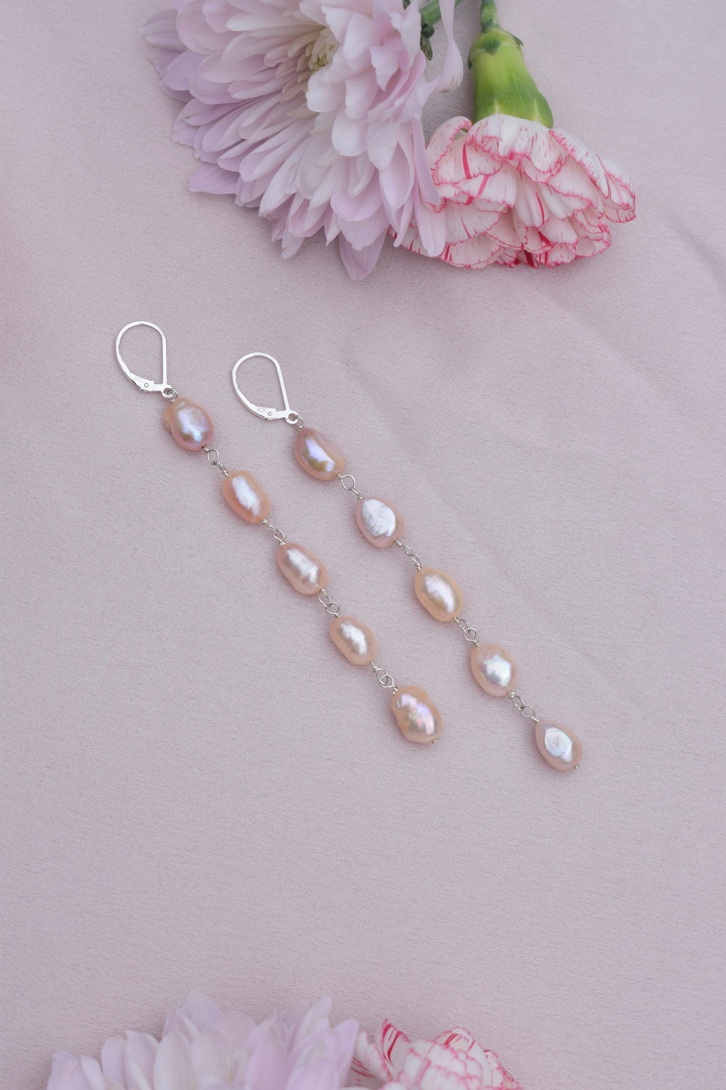 Pearl Cascade Earrings