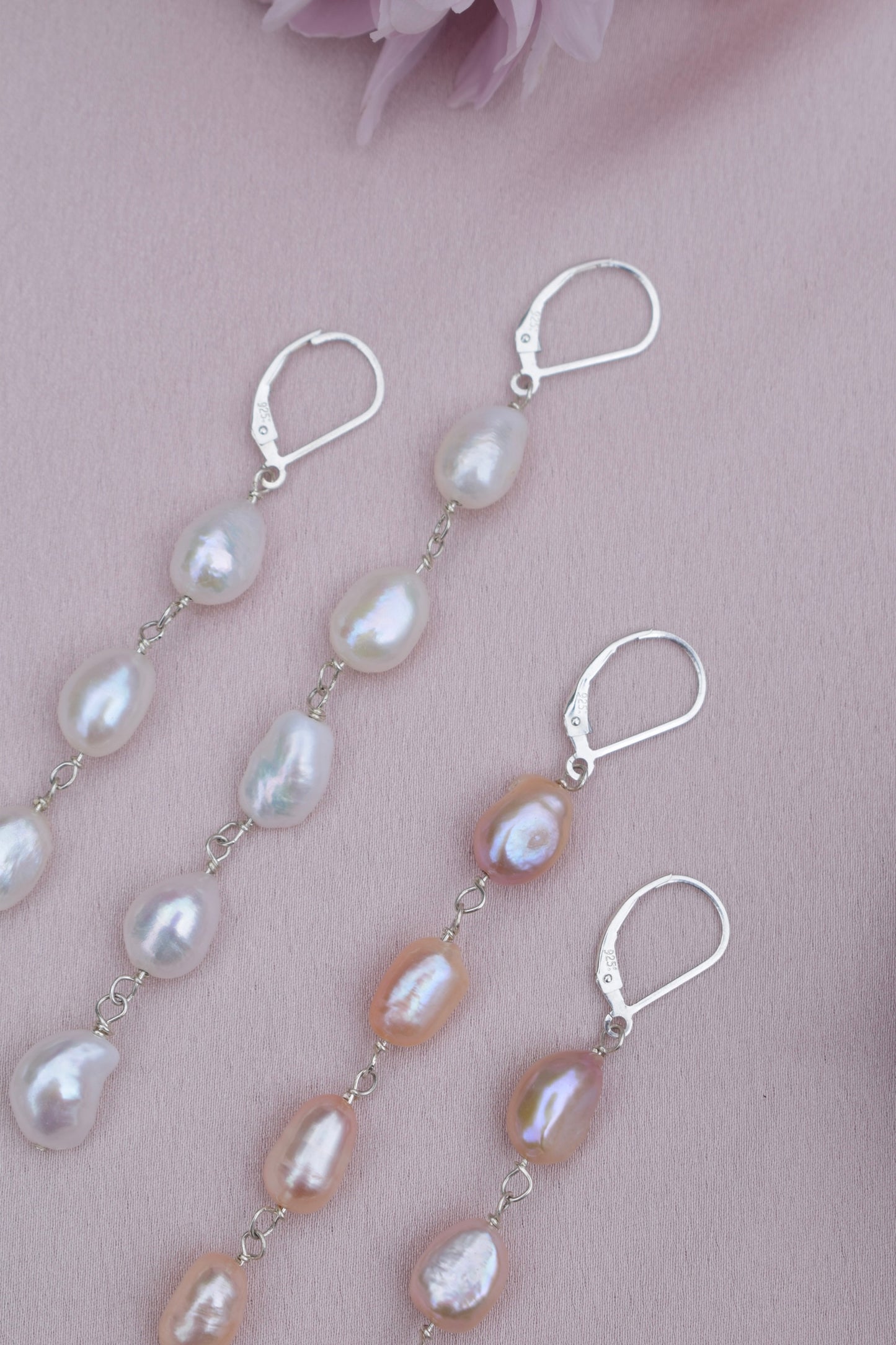 Pearl Cascade Earrings