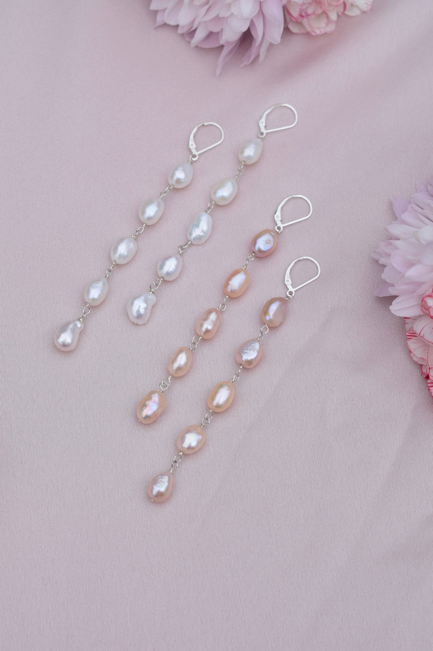 Pearl Cascade Earrings