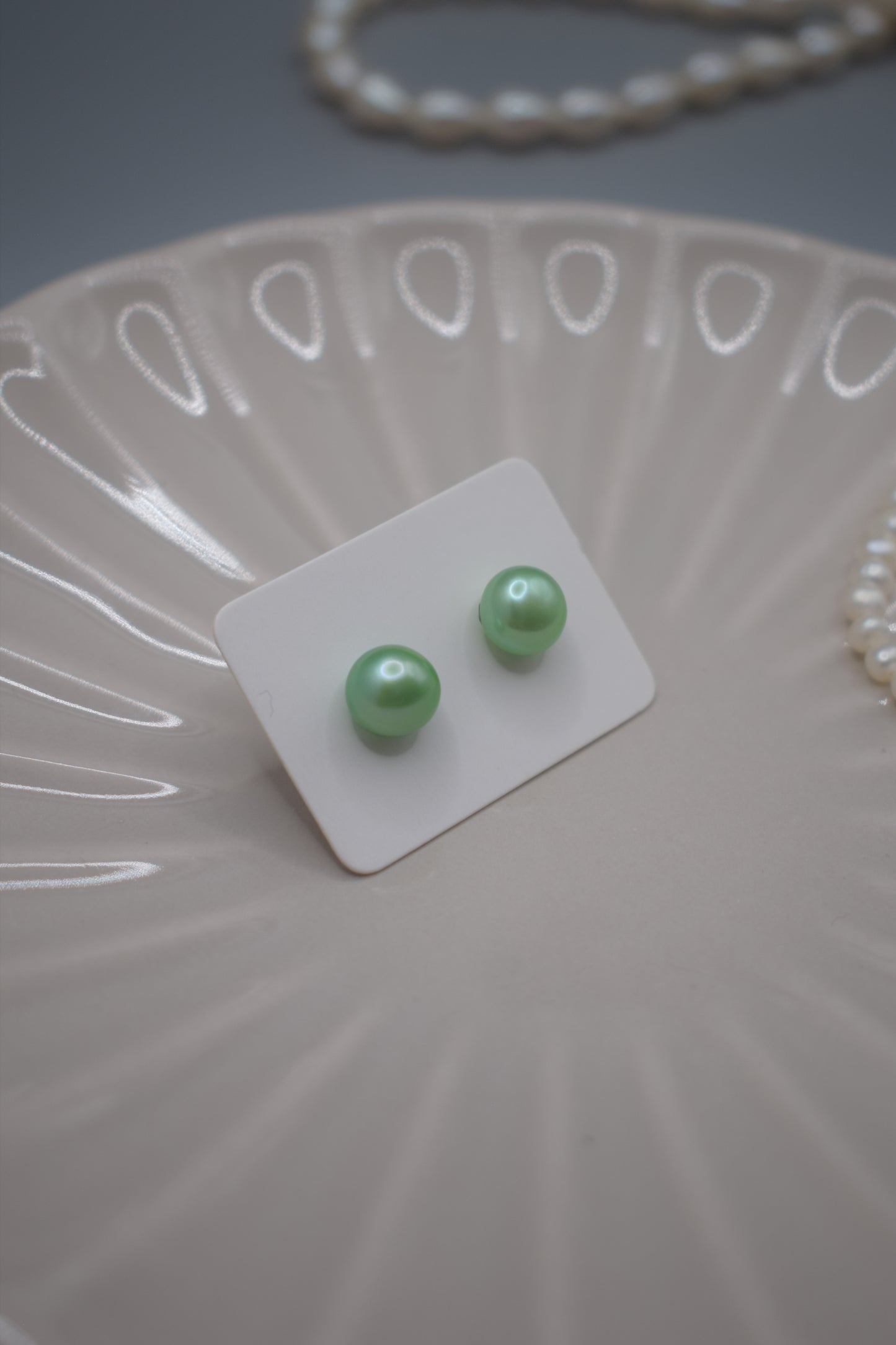 Freshwater Pearl Stud Earrings Variety of Colours // Gift, Birthday, Anniversary, Christmas