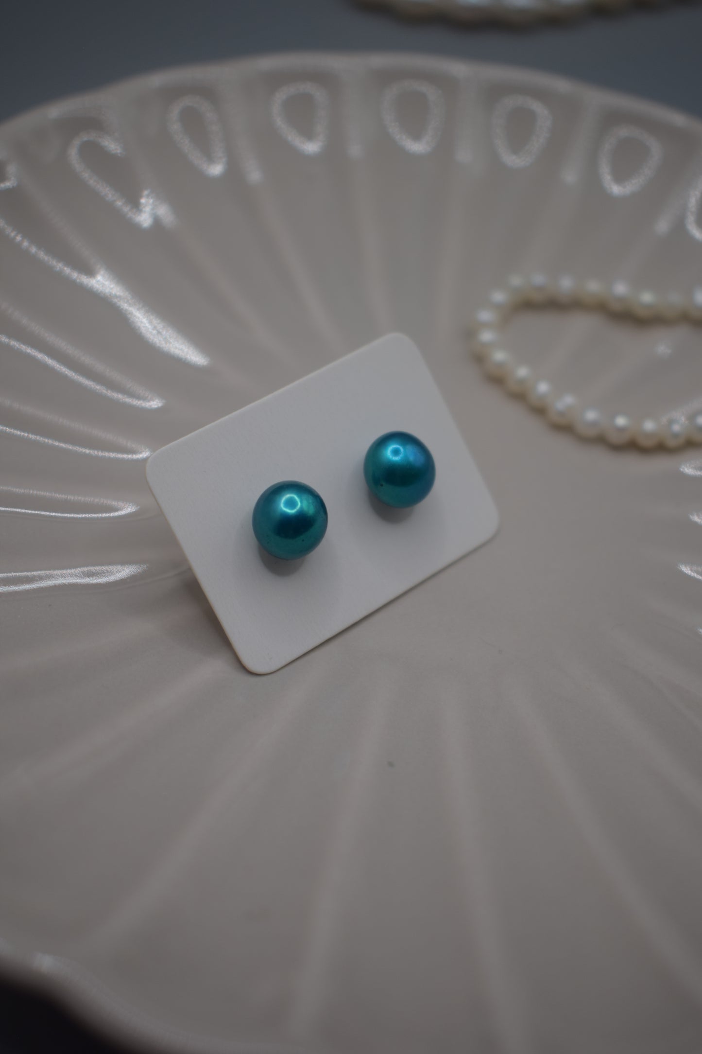 Freshwater Pearl Stud Earrings Variety of Colours // Gift, Birthday, Anniversary, Christmas