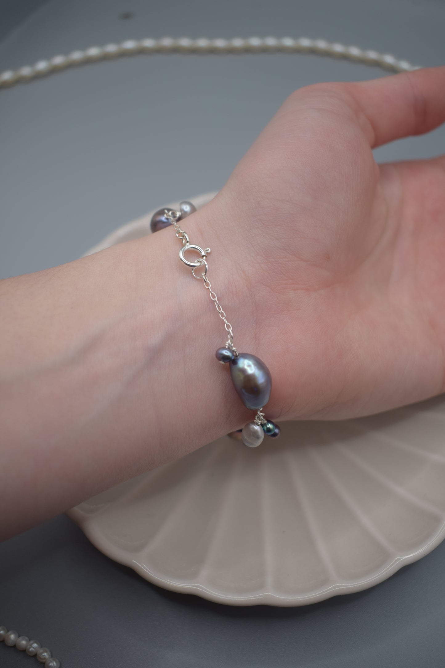 Aurora Tides Freshwater Pearl Bracelet