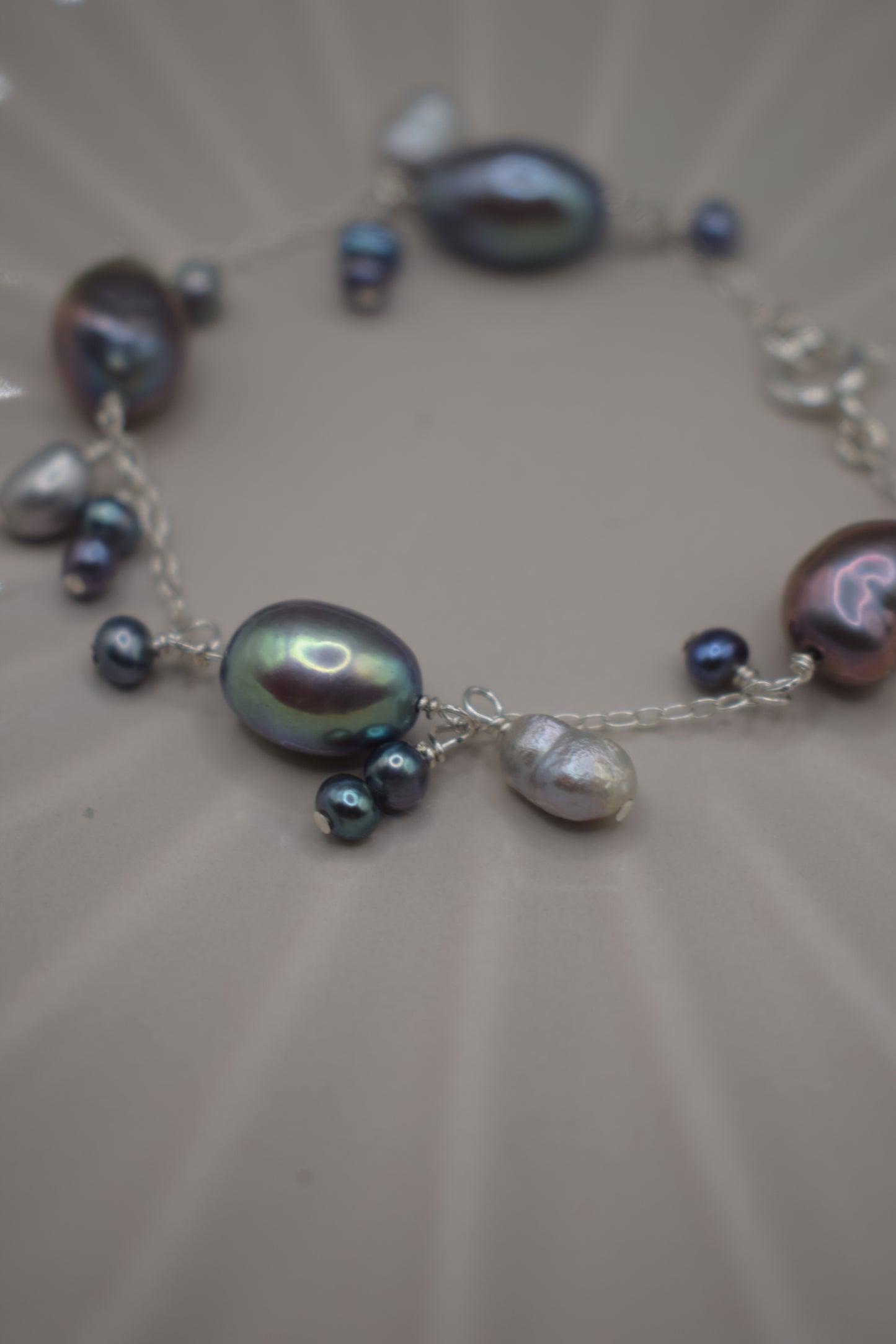 Aurora Tides Freshwater Pearl Bracelet