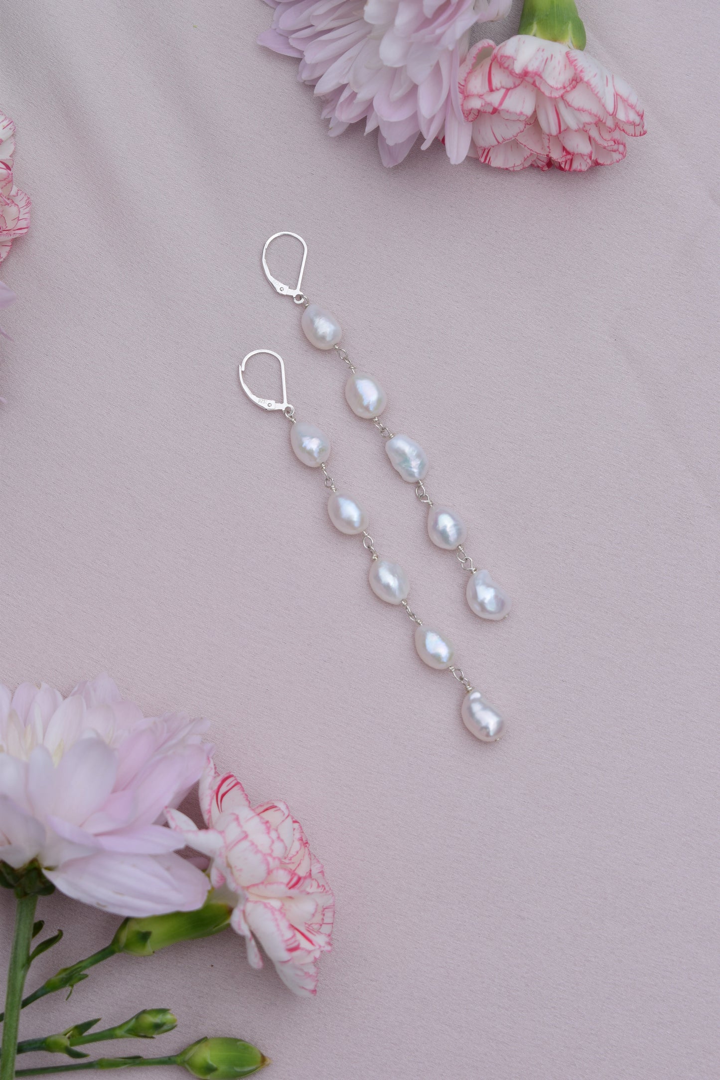 Pearl Cascade Earrings