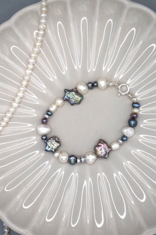 Galaxy Star Pearl Bracelet