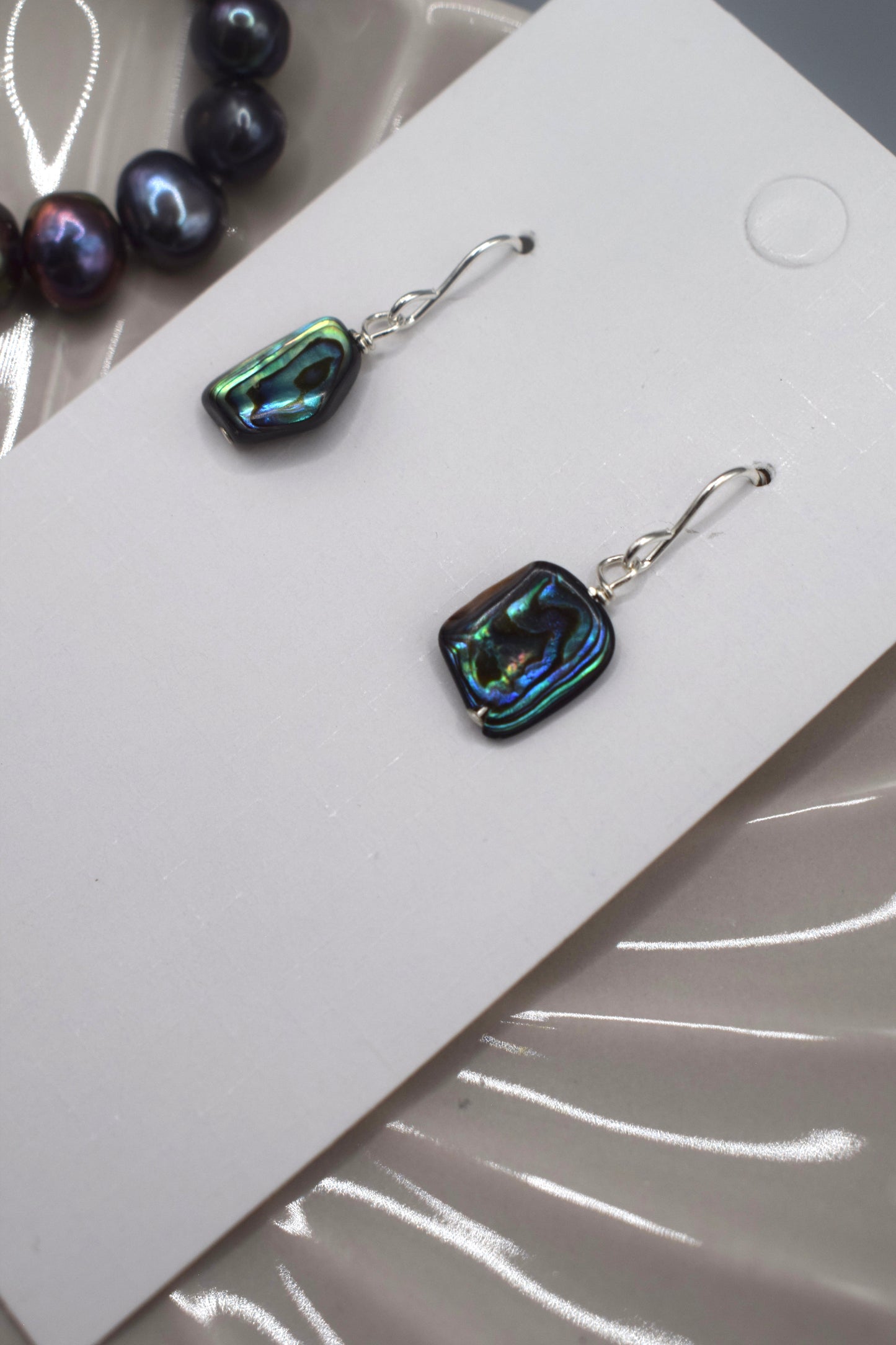 Paua Abalone Shell Earrings