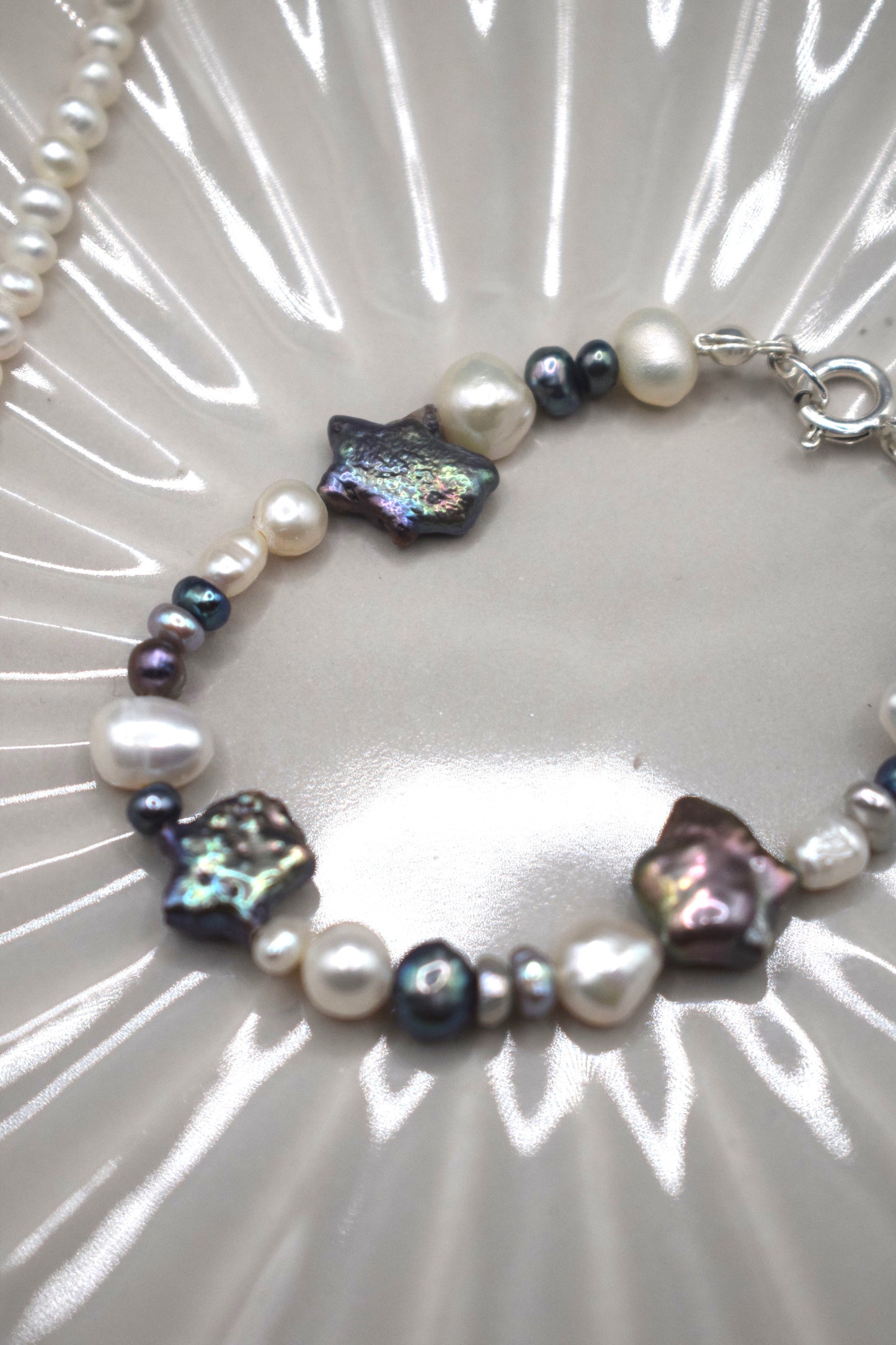 Galaxy Star Pearl Bracelet