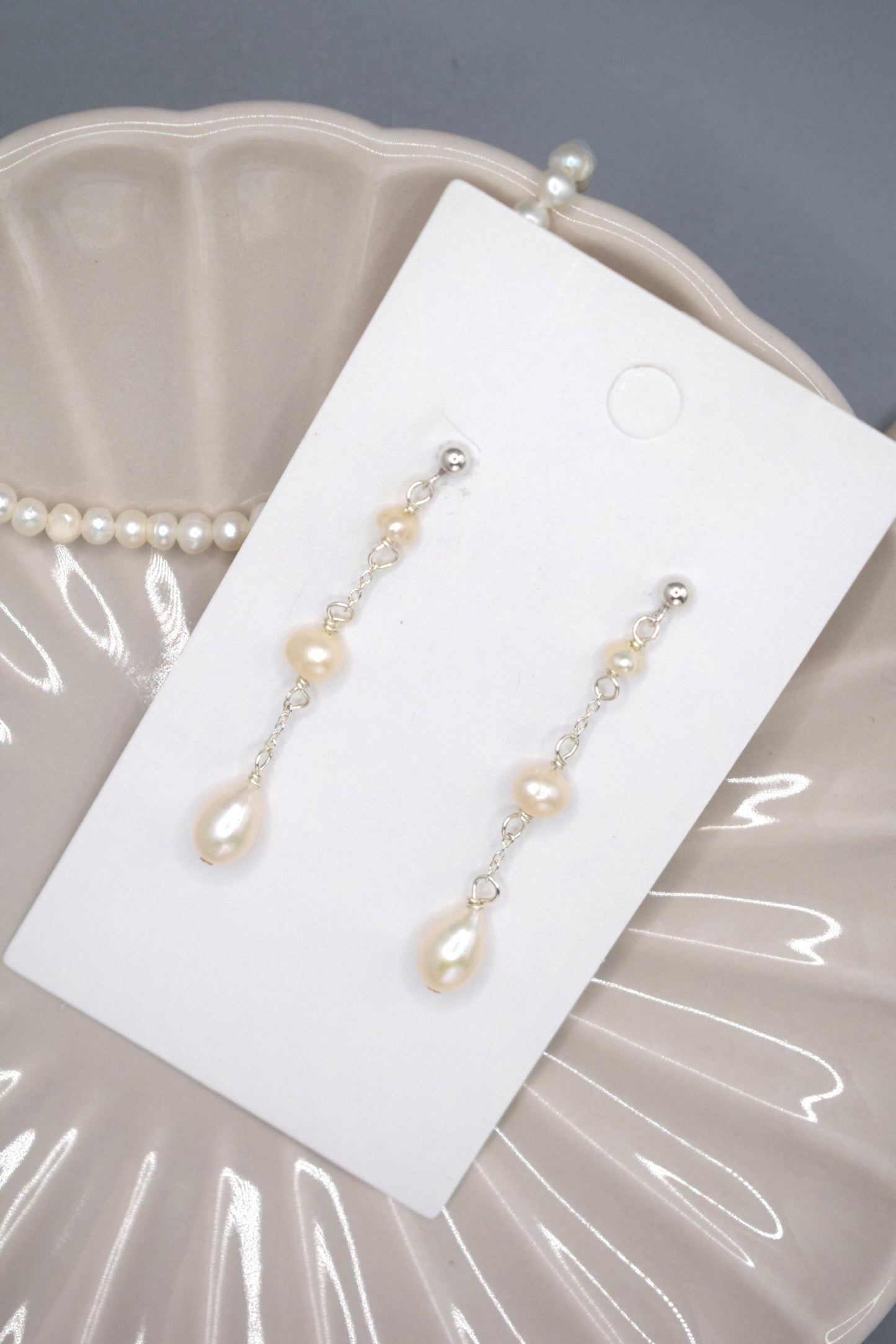 Pearl Drop Earrings