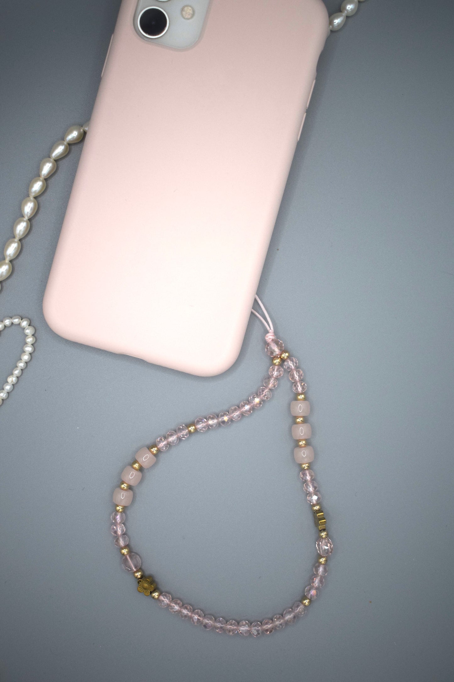 Pink Glow Phone Charm