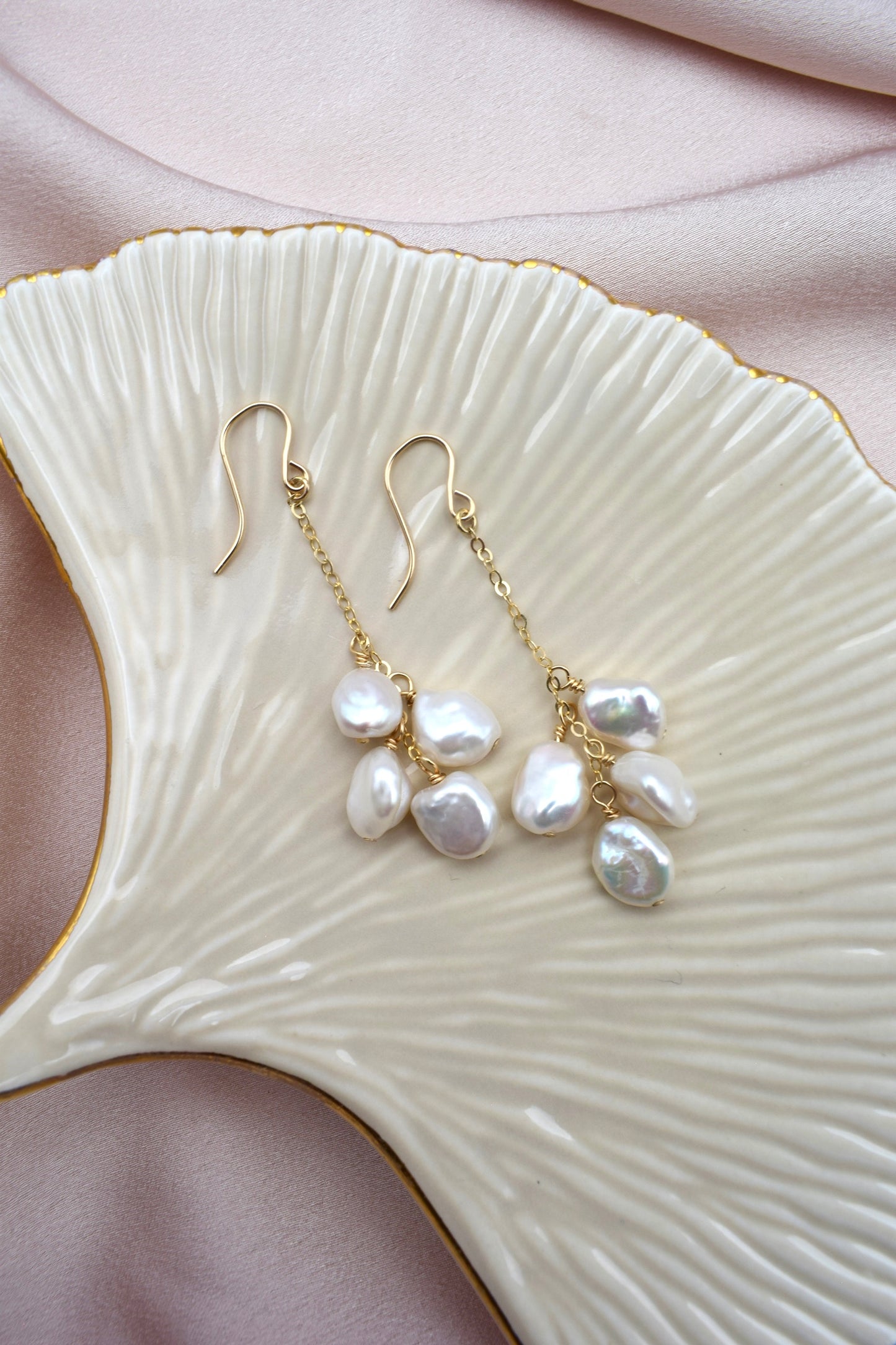 Isabella Keshi Pearl Earrings