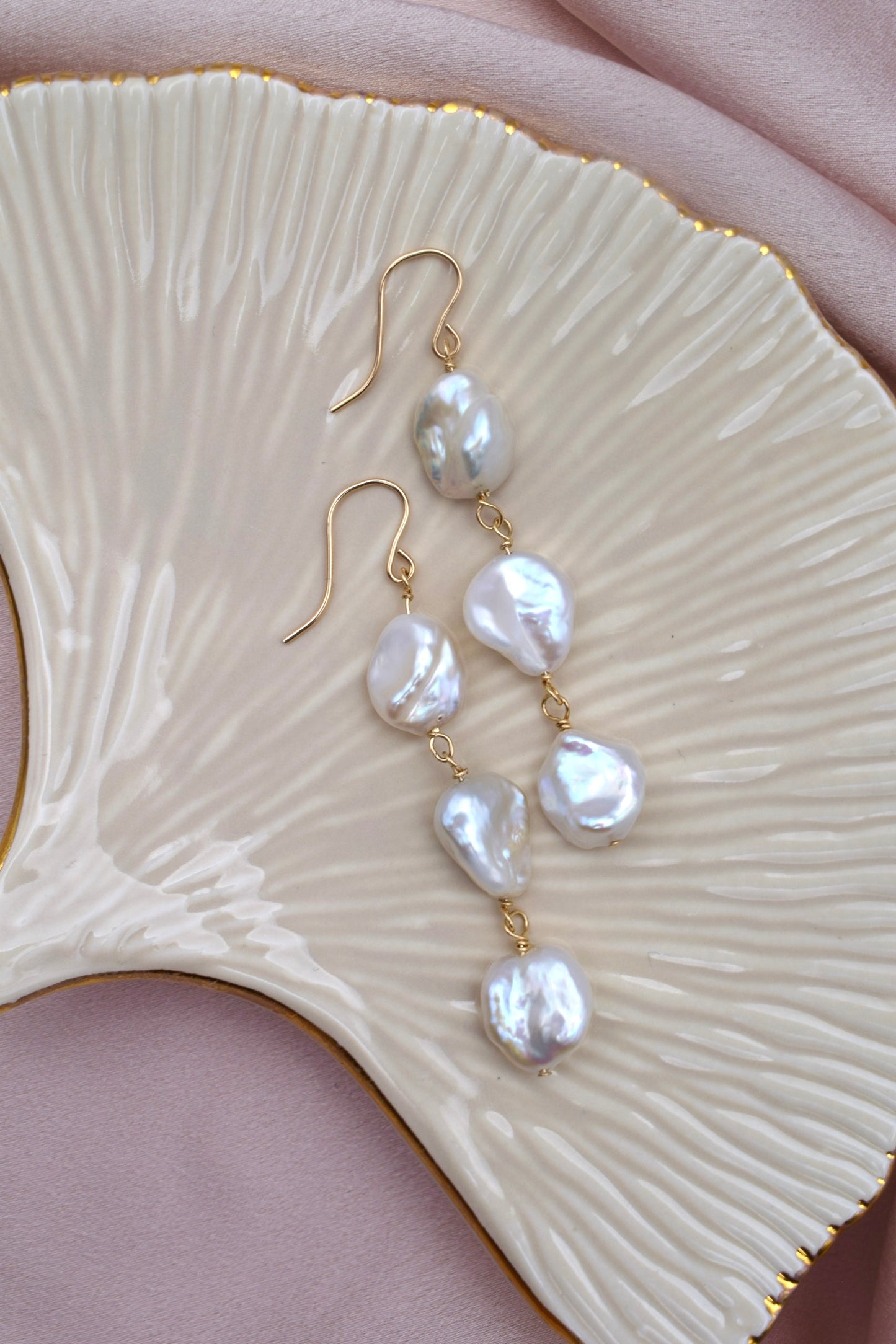 Eliana Keshi Pearl Earrings