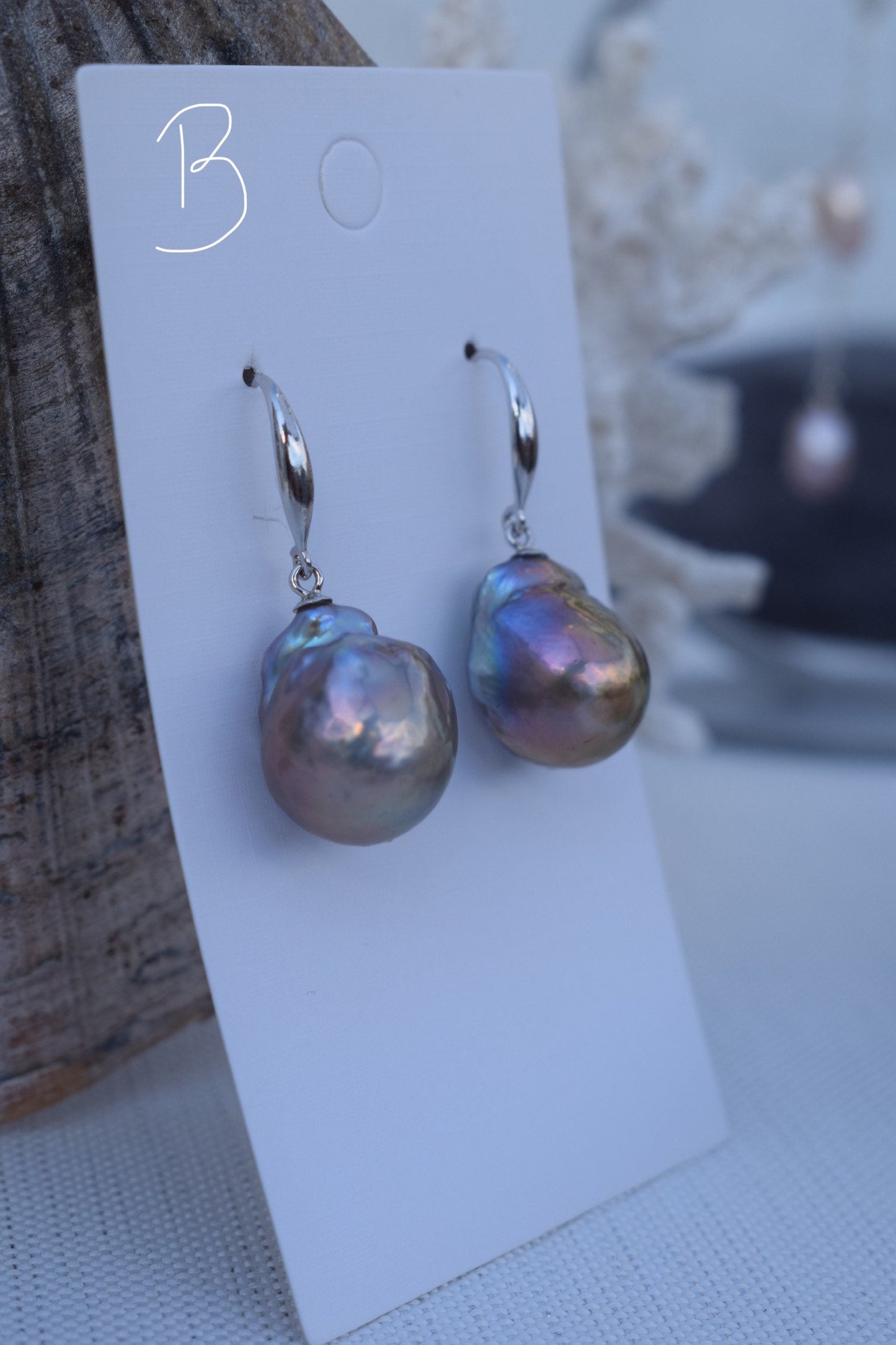 Flame-ball Pearl Earrings - Gift, Birthday, Anniversary, Christmas