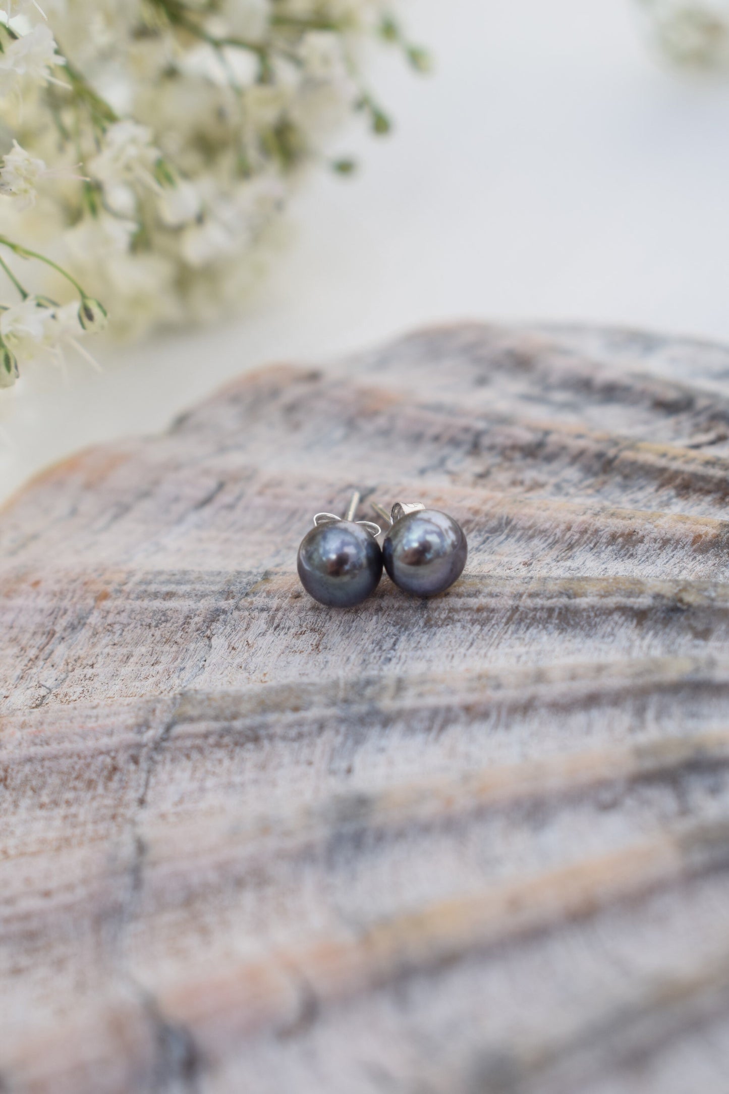 Freshwater Pearl Stud Earrings Variety of Colours // Gift, Birthday, Anniversary, Christmas