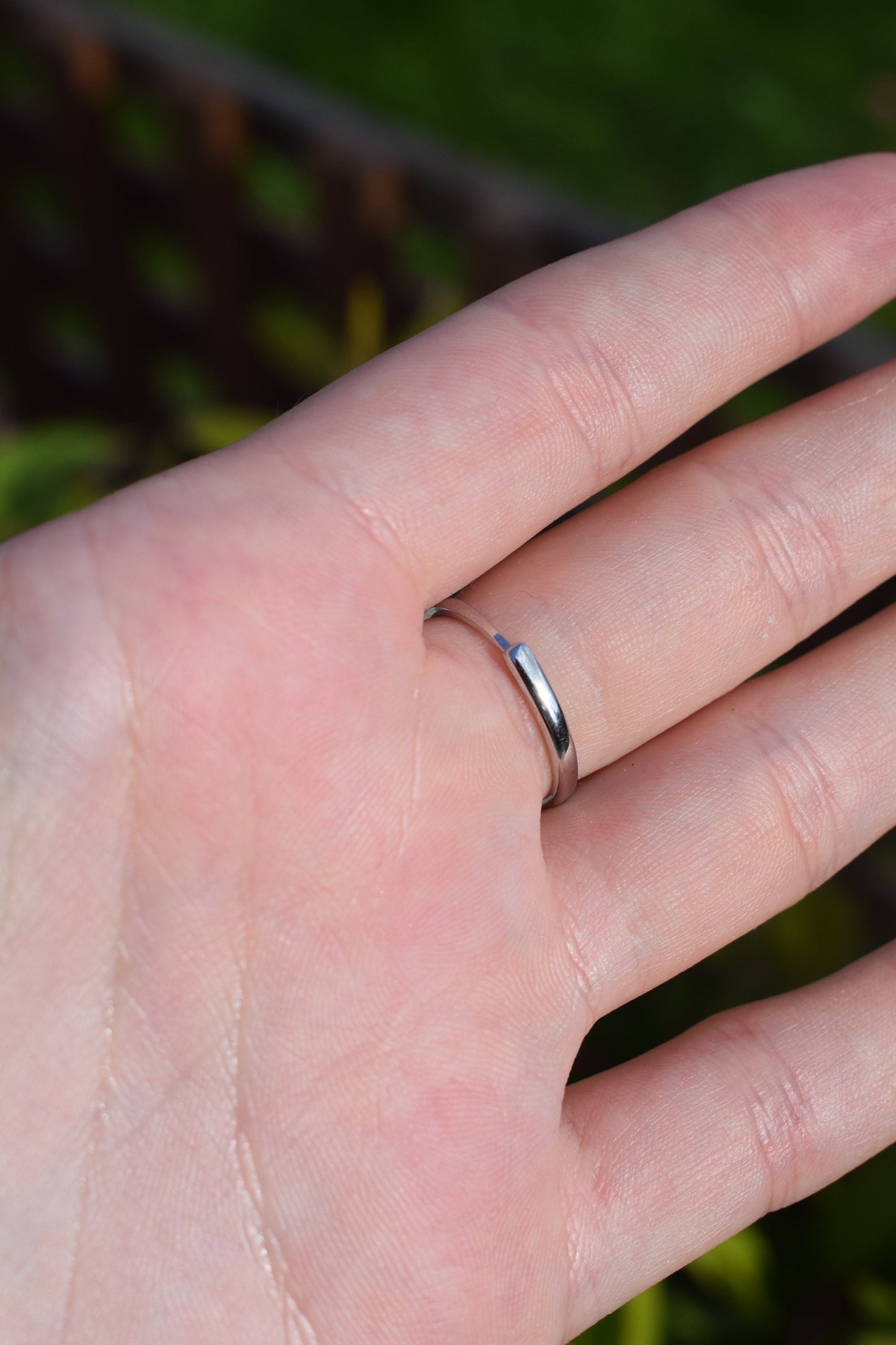 AAA White Keshi Pearl Sterling silver ring - Gift, Birthday, Anniversary, Christmas